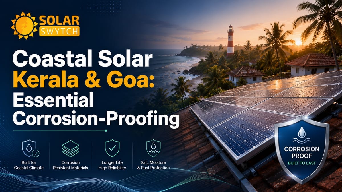 Coastal Solar Kerala & Goa: Essential Corrosion-Proofing — illustrated guide cover