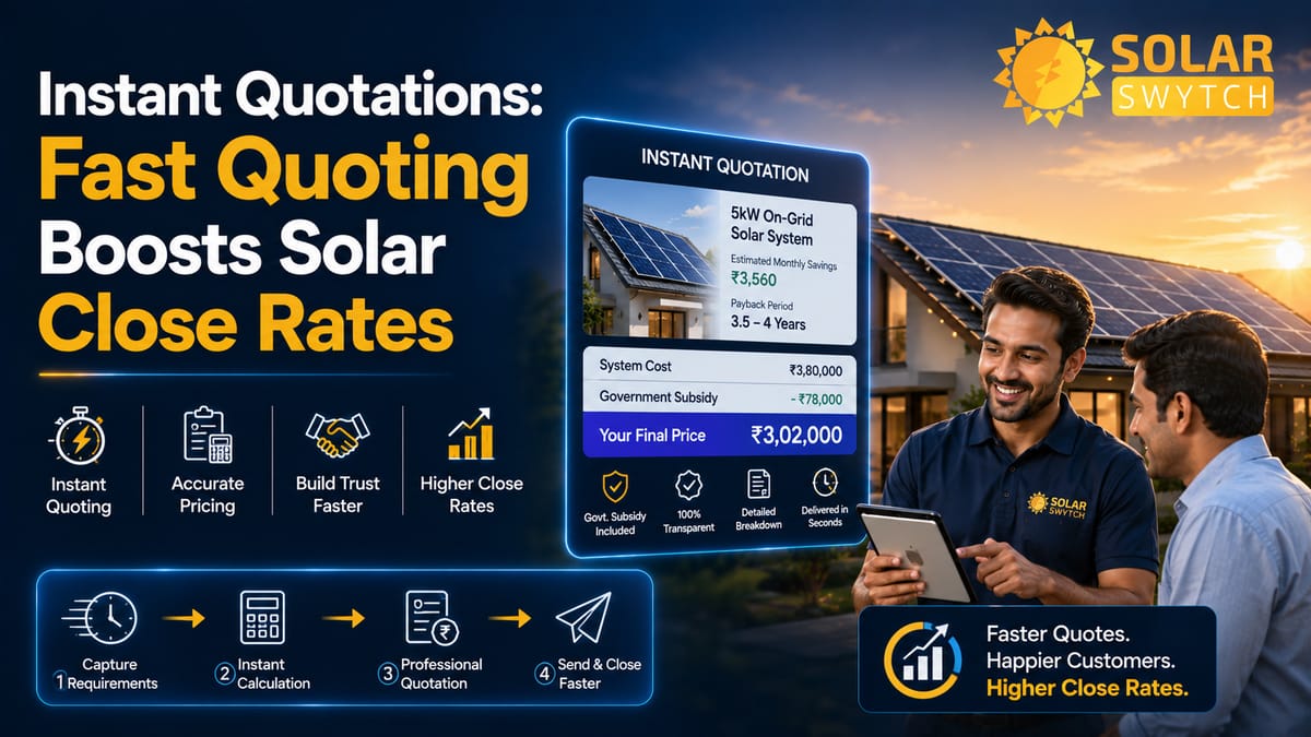 Instant Quotations: Fast Quoting Boosts Solar Close Rates — illustrated guide cover