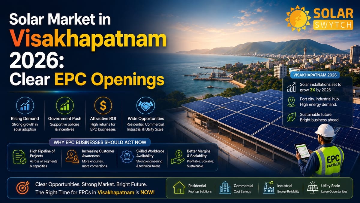 Solar Market in Visakhapatnam 2026: Clear EPC Openings — illustrated guide cover