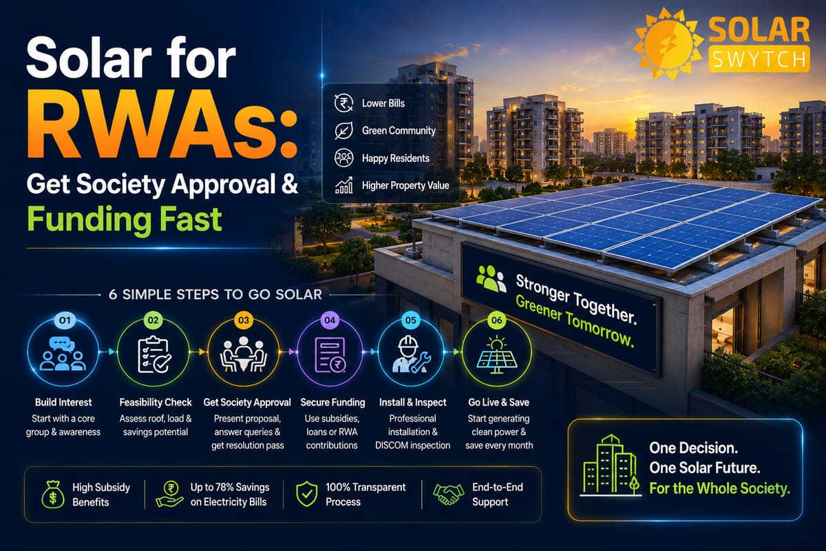 Solar for RWAs: Get Society Approval & Funding Fast — illustrated guide cover